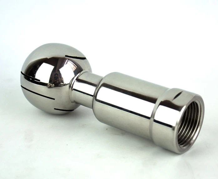 

Free shipping 3/8'' DN10 Female Thread CIP Tank Cleaning Rotating Spray Ball SS 304