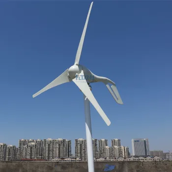 

Fast Hot sale Wind turbine generator 100w three phase AC 12v 24v 48v wind turbine with MPPT wind charge controller