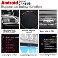 מערכת wifi עבור אאודי A6 4F 2004 ~ 2009 MMI אנדרואיד רכב רדיו GPS מולטימדיה נגן WiFi ניווט BT Navi סטריאו מערכת מפה מסך מגע (5)