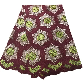 

High Quality Stones Swiss Voile Lace In Switzerland 100% Cotton Swiss Voile Laces For Nigeria Lace Fabric 2018 Cotton Lace 143-1