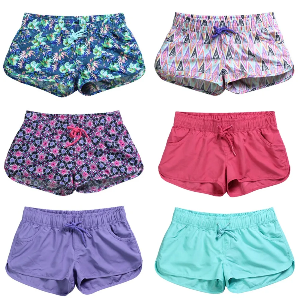 CXZD Summer Women swimsuit Swimming Shorts Quick-dry swimwear Women Beach Shorts Plus Size For Female Sportswear (1)