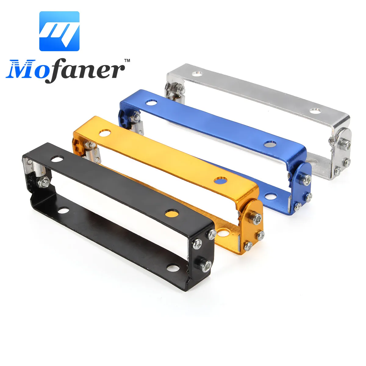 Universal Adjustable Motorcycle Automobile Angle Metal License Plate