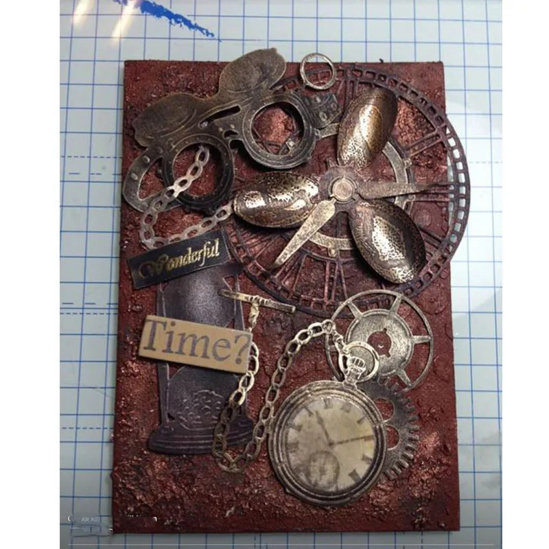 

Traveller Goggle Voyage Metal Cutting Dies for DIY Scrapbooking Paper Cards Making Decorative Crafts Supplies 2019 New Diecuts