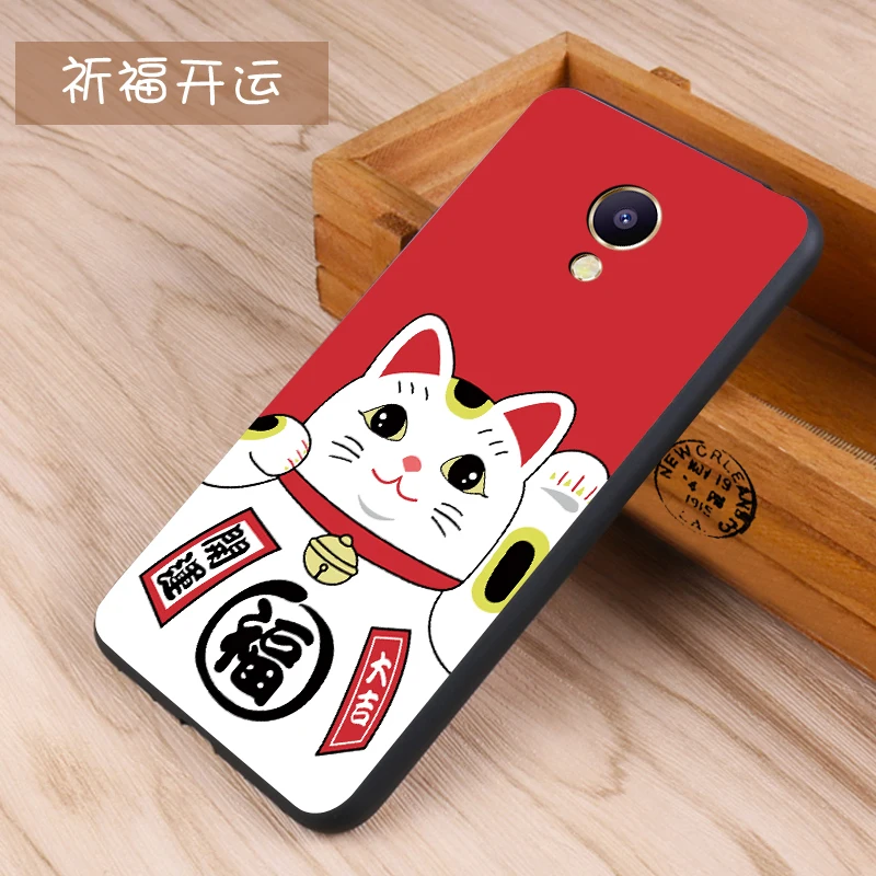Meizu M5 Note Case Original Cover for Meizu M5 Note Case bag Cover Skin Wolf Fish Skull m5 note Fundas 100% BiNFUL 29
