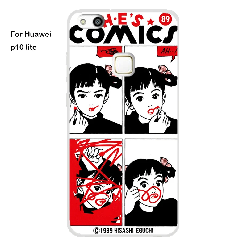 Huawei P10 lite Case Cover TPU Case For Huawei P10 lite Phone Cover Sweet Floral Cute Cat TPU P10 lite Soft Case Fashion 100%   12