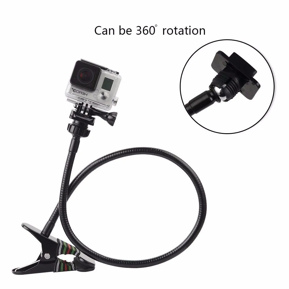 Fashion Gopro Adjustable Clamp Mount with 70cm Gooseneck Extension