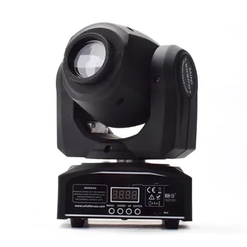 

Head Moving Light Sound Control Auto Rotating Rainbow 8 Colors Changing LED Stage Gobo Pattern Lamp for Disco KTV Club Party