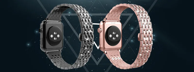 ASHEI Нержавеющая сталь Watchbelt для Apple Watch серии группа 3 серии 2 серии 1 браслет ремешок для iWatch 38 мм 42 мм ремешки