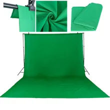 3X2/3/4 M Fotografia Photo Studio fond d'écran vert coton mousseline Photo Chroma fond de clé livraison directe gratuite(China)