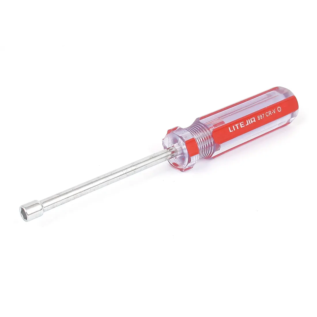 

UXCELL 6 Point Hex Socket 5.5mm/ 0.22" Hexagon Nut Hex Socket Wrench Screwdriver Hand Tool Nonslip Handle