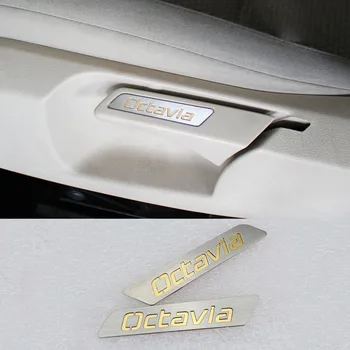 

Stainless Steel Gold Seat Lift Wrench Insert Trim for VW Skoda Octavia