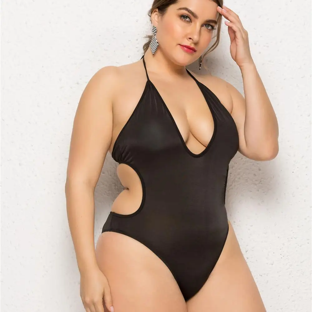 Женский купальный костюм badpak Dames A50 бикини с глубоким v образным вырезом и