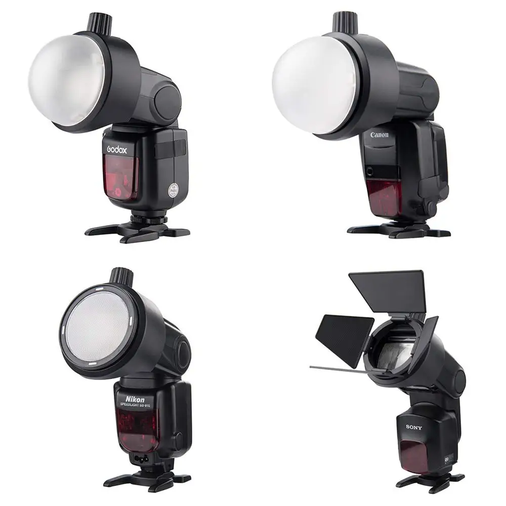 Anel Adaptador com AK-R1 AK-R1 para Godox