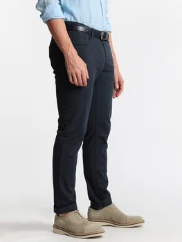 

Dark blue trousers cotton-regular fit