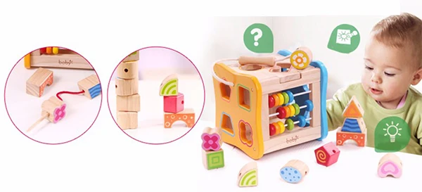Детские игрушки для детей деревянные классические деревянные многоформенные сортировочные блоки для детей подарок juguetes brinquedos
