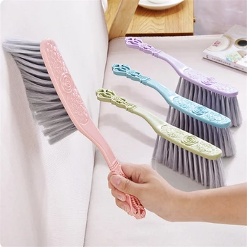 

Sofa Dust Cleaning Brush Bed Carpet Curtain Dusting Pet Hair Long Handle Cleaning Brush Durable Convenient Home Essential Tool