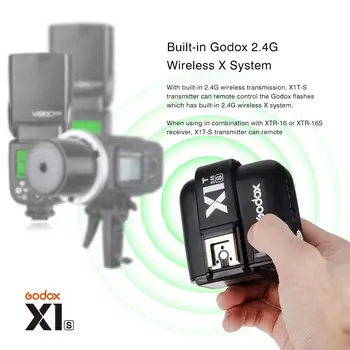 

Godox AD600B 600Ws TTL High Speed Sync Outdoor Flash Strobe Light with Built-in 2.4G Wireless X System and 8700mAh Battery CD50