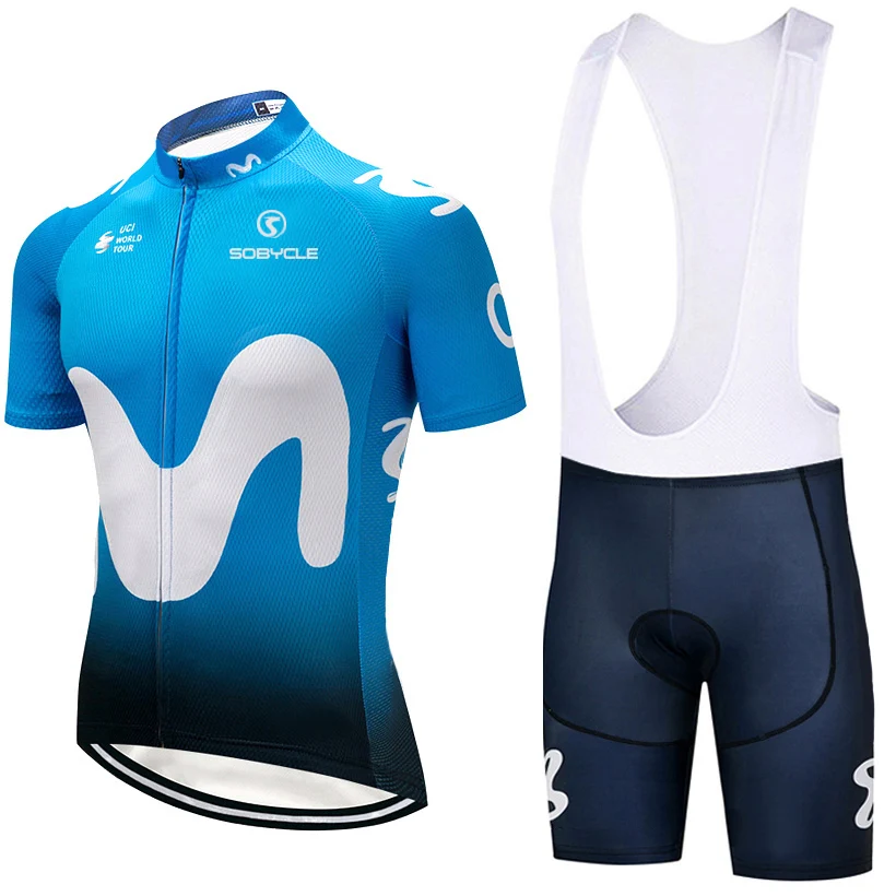 

2018 Spain TEAM Cycling jersey gel Pad bike shorts SOBYCLE Ropa Ciclismo mens summer quick-dry BICYCLING Maillot Culotte Wear