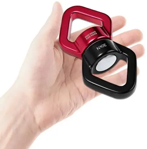 

10 Pcs Big Wall 30kN Rotator Rope Swivel Connector Full Bearing for Outdoor Rock Climbing / Rescue / Aerials