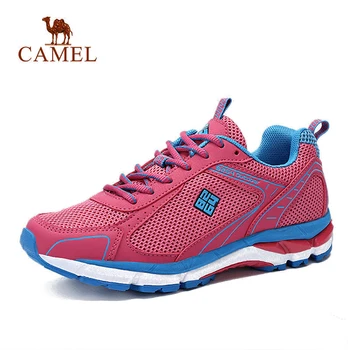 

CAMEL 8264 Women Hiking Shoes Breathable Outdoor Jogging Walking Shoes Comfortable Trekking Sneakers