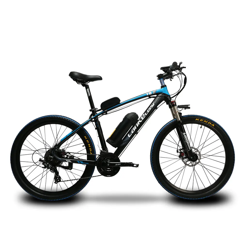 Lankeleisi T8 Электрический велосипед мужские горные e-велосипед 17X26 дюймов 250 Вт 48 В 10ah