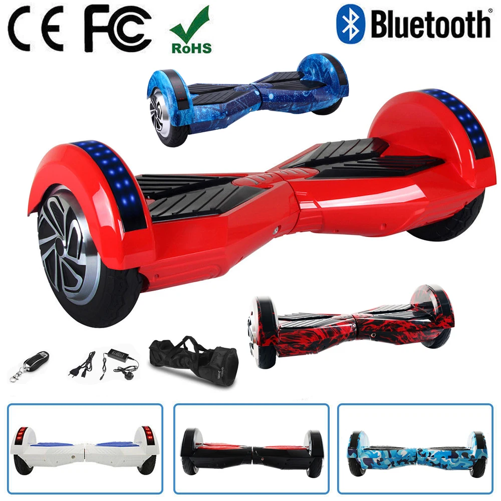 Hoverboard 8 Inch Self-Balancing Scooter Smart Electric Scooter Two Wheels Balance Skateboard Kids Outdoor LED Bluetooth+Key+Bag Hoverboard 8 Inch Self-Balancing Scooter Smart Electric Scooter Two Wheels Balance Skateboard Kids Outdoor LED Bluetooth+Key+Bag
