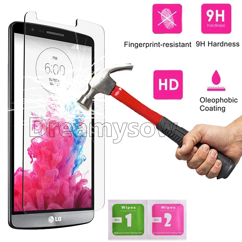 

9H Tempered Glass For LG G2 Mini G3 G3S G4S G5 SE K4 K5 K10 X Power Leon H324 G4 C H502F Lte Screen Protector Protective Film