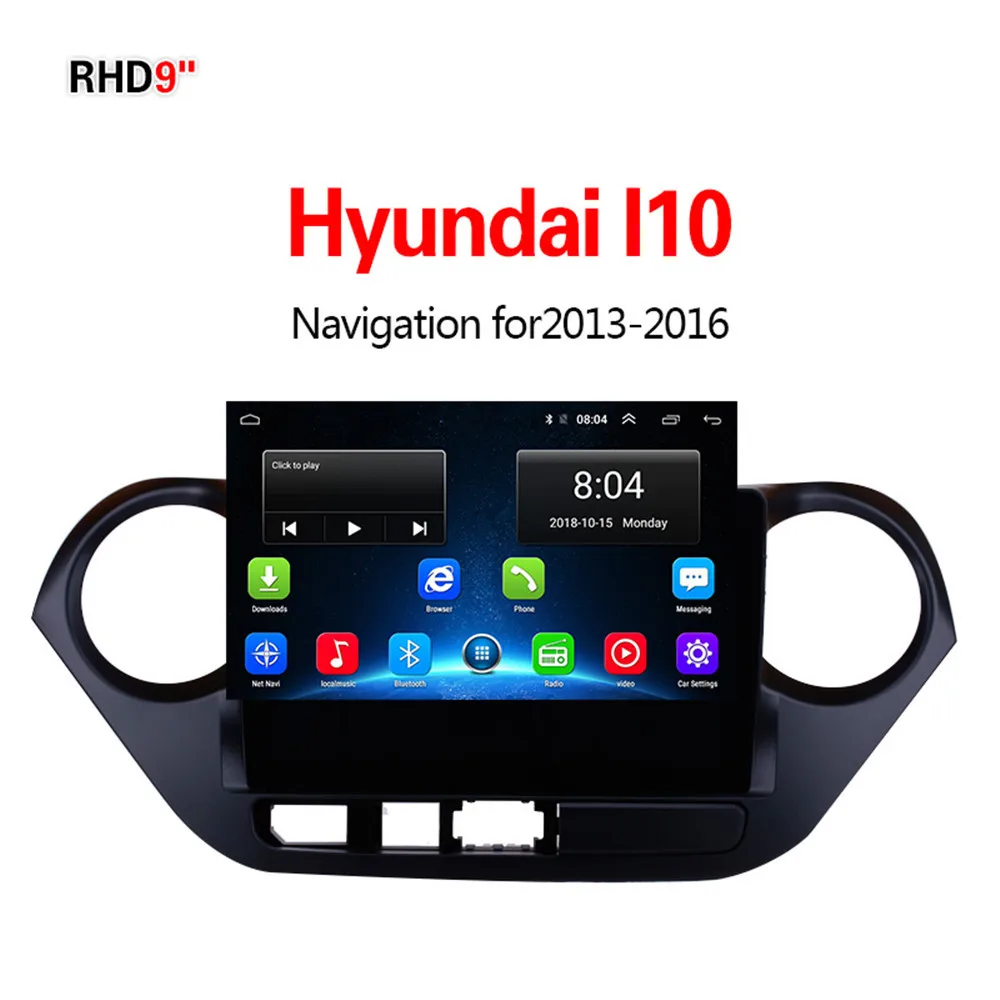 

Lionet GPS Navigation for Car Hyundai I10 Grand i10 2013-2016 9Inch RH2008X