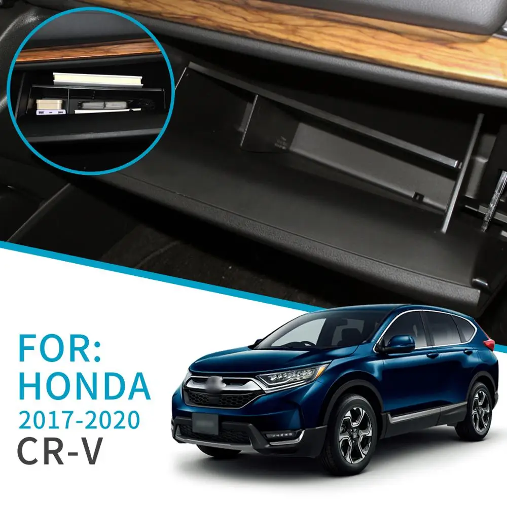 

Smabee Car Glove Box Interval Storage For HONDA CR-V 2017 2018 2019 CRV Storage Console Tidying Box Central Storage Organlzer