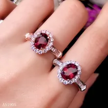 KJJEAXCMY boutique jewelry 925 sterling silver inlaid natural garnet gemstone female luxury ring support detection kjjeaxcmy boutique jewelry 925 sterling silver inlaid natural garnet gemstone female ring new support detection