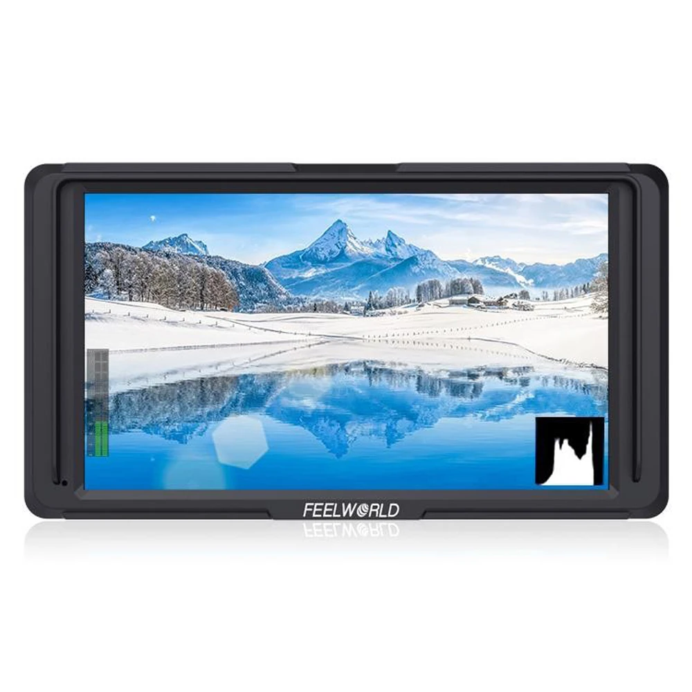 Feelworld F5 профессиональный класс 5 ''ips 4K камера HDMI-лучший монитор, может питание для DSLR или беззеркальной камеры