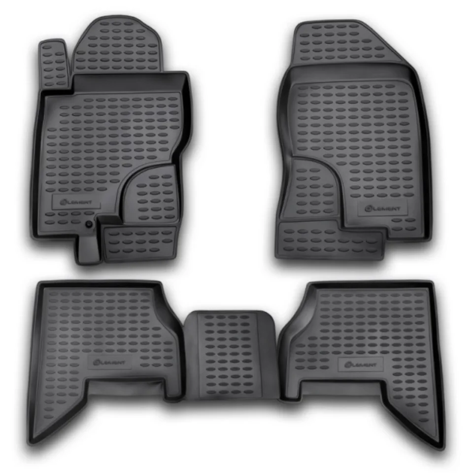 Для Nissan Pathfinder III R51 2004 2010 Коврики в салон 4 шт./компл. полиуретан Element NLC3610210|floor mat|floor