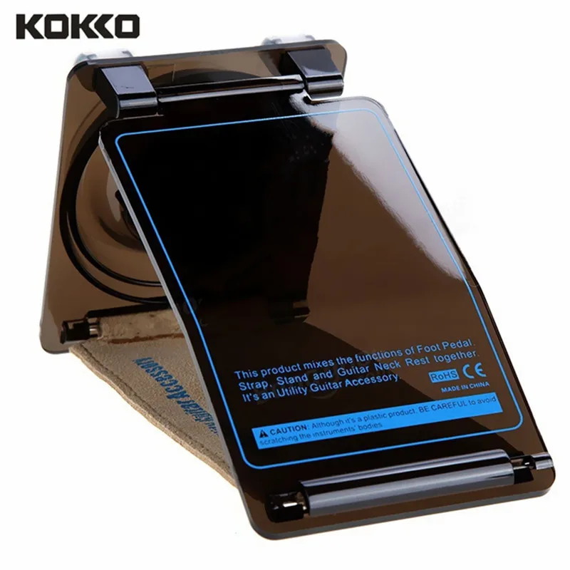 

KOKKO FA-80 Practical Utility Bass Guitar Accessory Footstool Strap Neck Stand Rest For Folk Guitarra Ukulele Parts