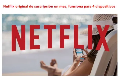 

Netflix Subscription HBO Spain's orginal year one for 4 devices, for smart TV, Android box, mobile, etc.. Net Flix