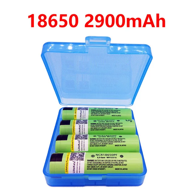 4 шт. liitokala lii - 29 pf 18650 2900 мАч NCR18650PF заряжаемая для разрядки фонарика 10 А электронной