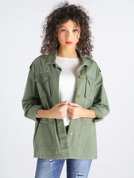 

Cotton long sleeve pocket casual suit