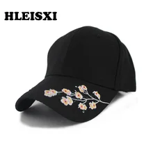 HLEISXI брендовая Высококачественная модная летняя Женская Бейсболка, Женская Повседневная Кепка с цветочным принтом, s для девочек, регулируемая бейсболка, женская кепка