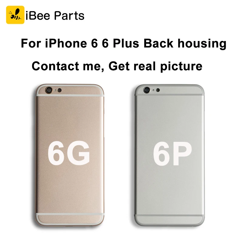 1 шт. для iPhone 6 6plus задняя крышка корпус с рамкой в сборе батареи шасси | Мобильные