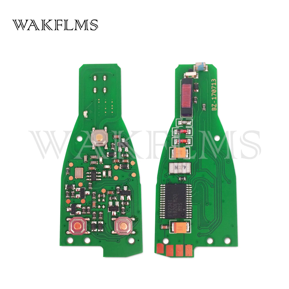 Reliable 2 Batteries NEC Chip 315MHz Panic 433MHz Car Smart Remote Key Fob For Mercedes Benz A B C E G R S Class CL CLK CLS GL ML SL SLK