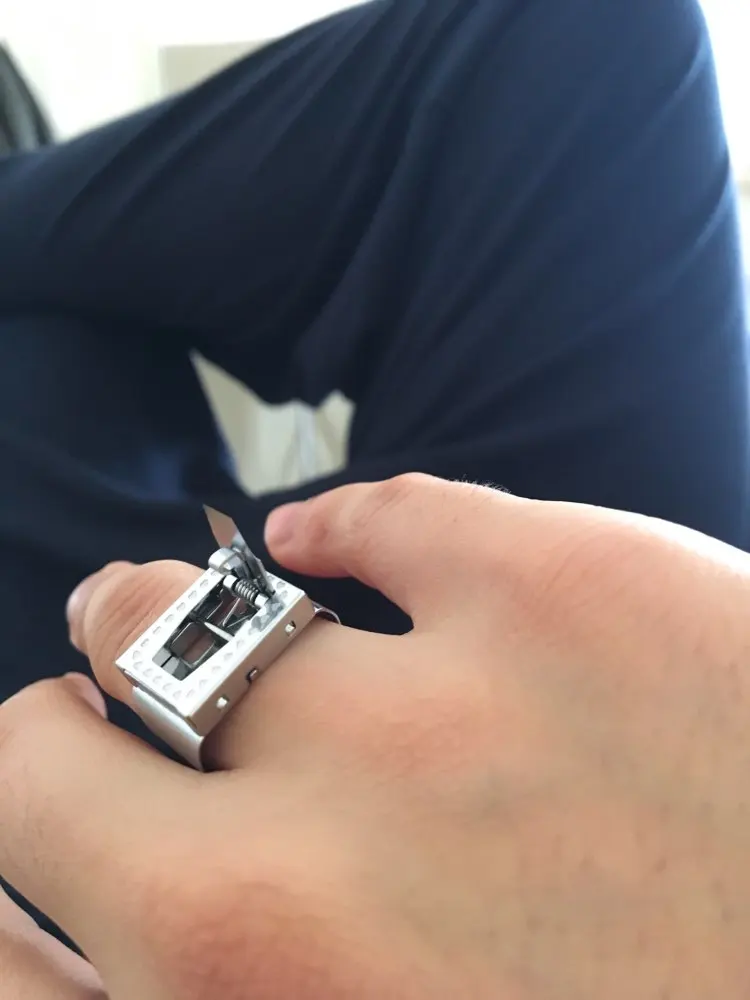 Hidden Blade Ring Weapon Life Changing Products