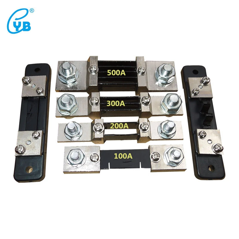 Fl2 Shunt 500a Current Sensor Current Shunt Slotted Shunt External