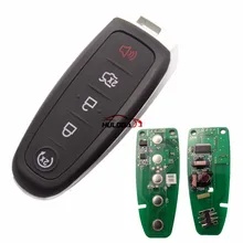 Для Ford keyless 5 кнопочный дистанционный ключ с PCF7953 AC1500 chip-434mhz ASK модель