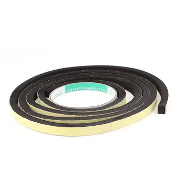 

X Autohaux 2M Long 10Mm X 8Mm Door Window Single Side Adhesive Foam Sealing Tape Strip