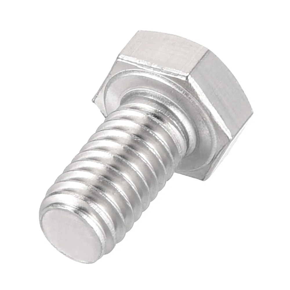 UXCELL 6 шт. болты 5/16 18x 5/8 "304 нержавеющая сталь Шестигранная головка крепеж