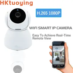 CCTV H.265 Wi-Fi ip-камера HD 1080 P Мини Беспроводной видео Видеоняни и радионяни P2P Крытый безопасности Smart ip камеры ИК Ночное видение Камера