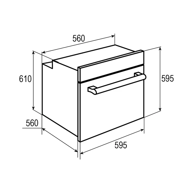 Электрический духовой шкаф Zigmund & Shtain EN 106.511 B