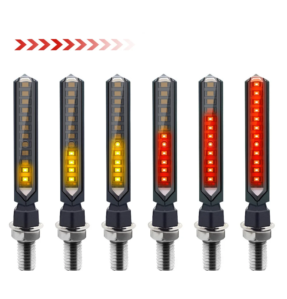 Free Shipping Flashing LED Turn signal indicators for Large-Displacement Motorcycles Off-Road Vehicles Modified |