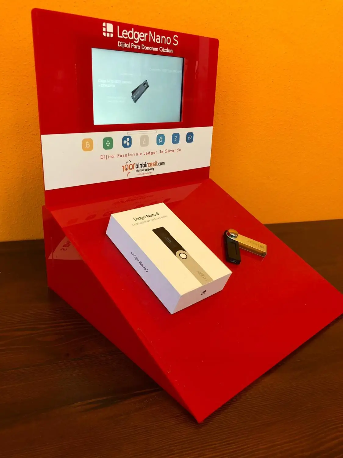 Ledger кошелек Nano S для криптовалюты|USB флэш-накопители| |