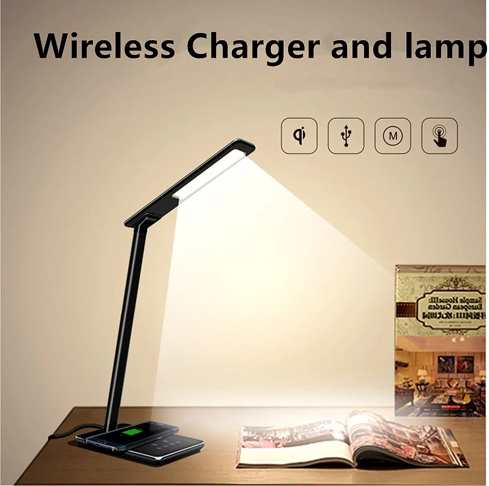 Wireless charger led lamp. Led foldable charging desk lamp. Wireless charger led lamp. Wireless charging table lamp hw803. Desk lamp wireless charger 5 в 1.