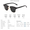 New Fashion  Semi Rimless Polarized Sunglasses Men Women Brand Designer Half Frame Sun Glasses Classic Oculos De Sol UV400 ► Photo 3/6